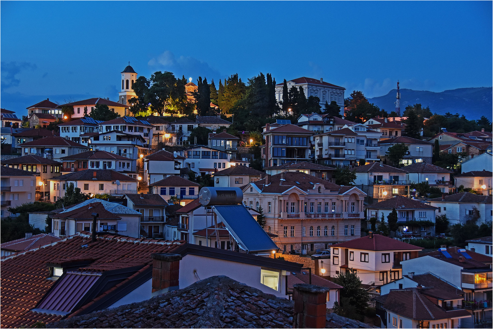 Ohrid am Abend