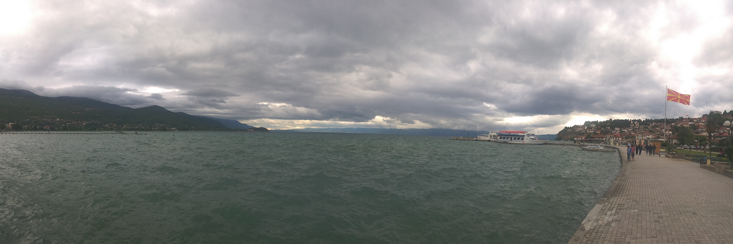 Ohrid Lake panorama