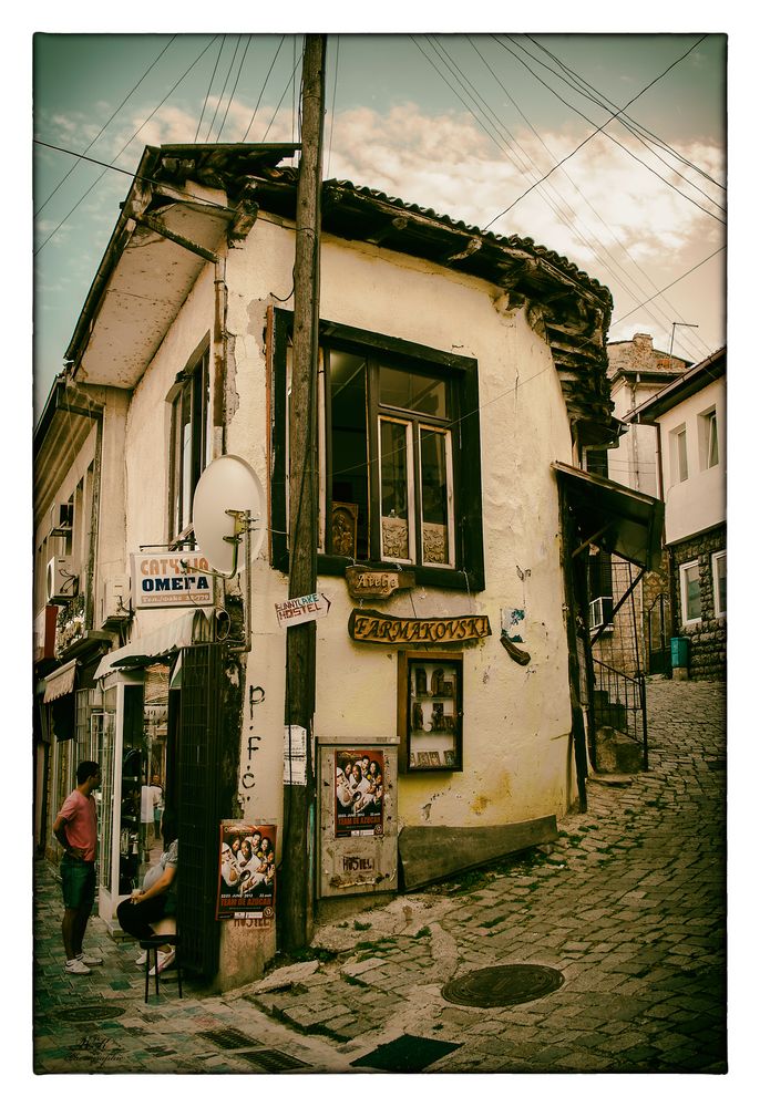 Ohrid Street Corner