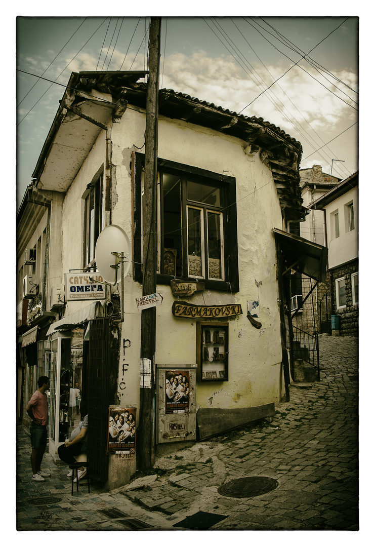 Ohrid Street Corner