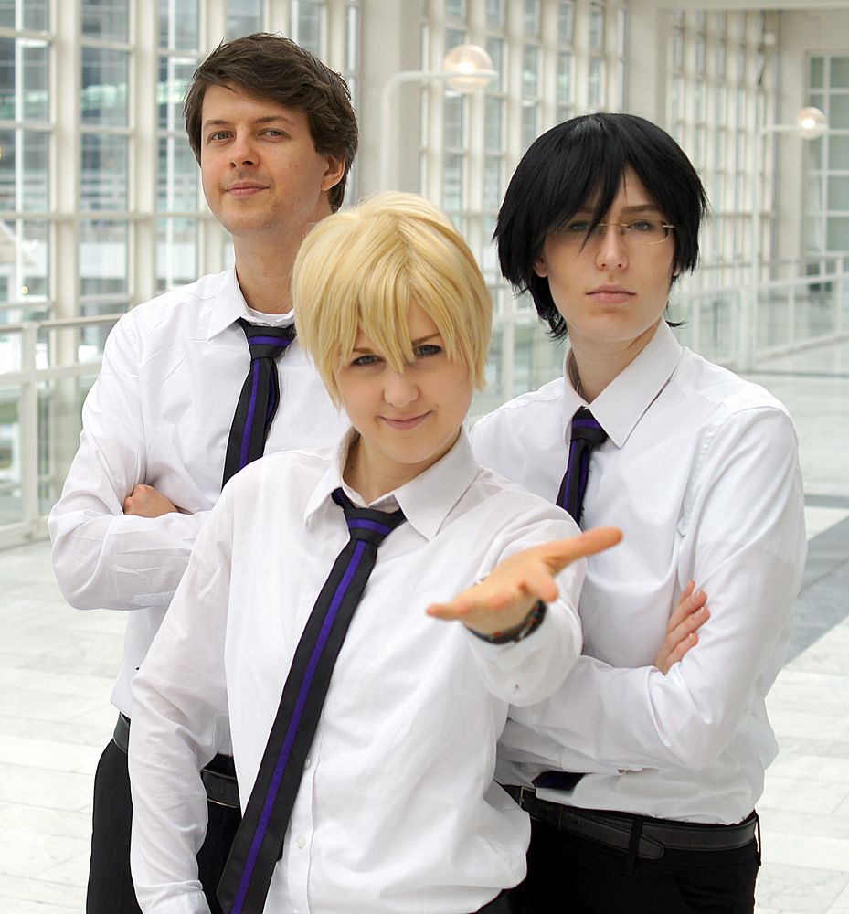 OHSHC 1: Mori, Tamaki und Kyoya