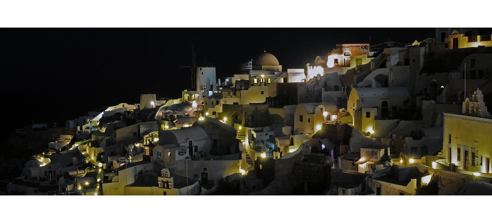 "Oia at night 3"