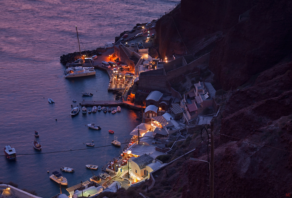 Oia Harbor