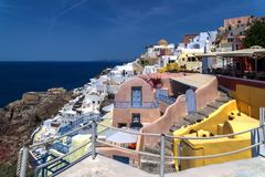 Oia, Santorin in 115,7 m über Normal-Null