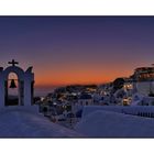 Oia Santorini after sunset