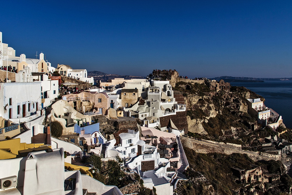 Oia, vor Sonnenuntergang