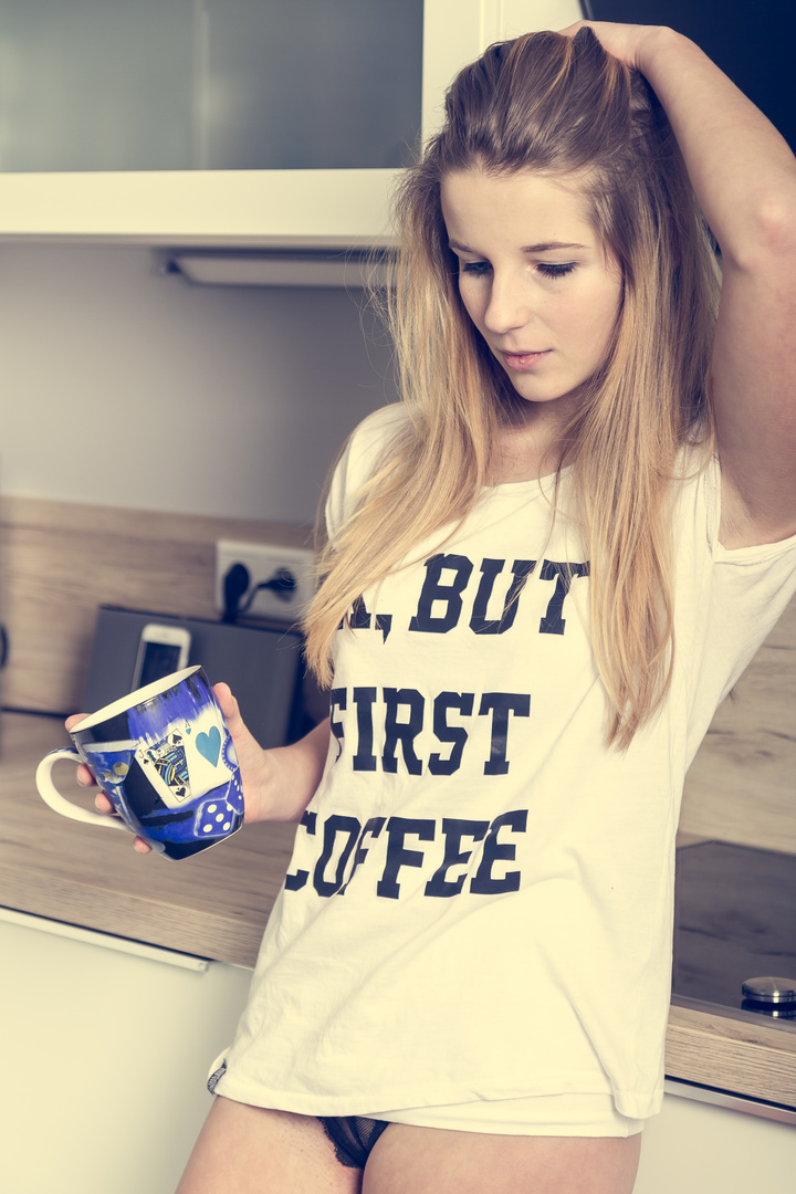 OK, but first coffee