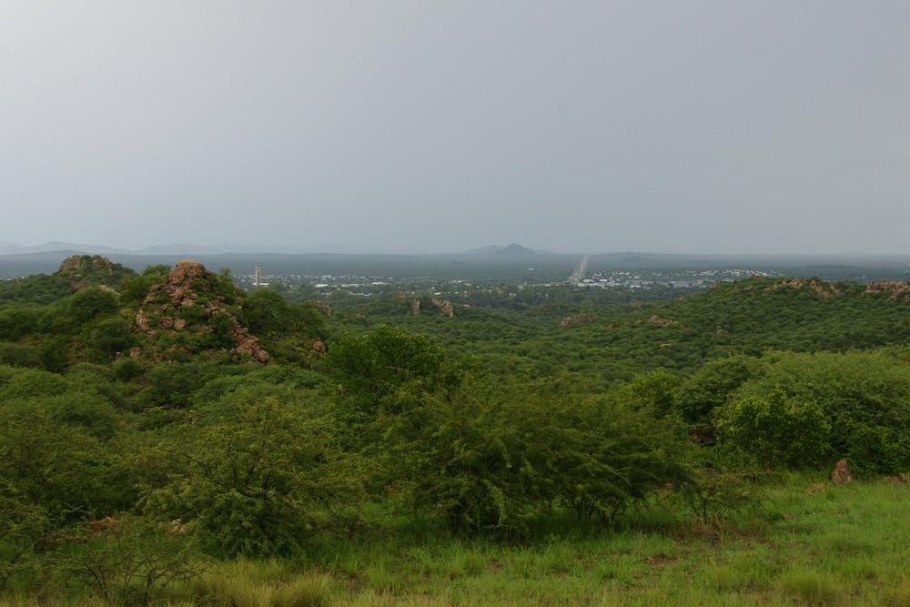 Okahandja im Nieselregen