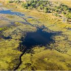 Okavango Delta von Oben