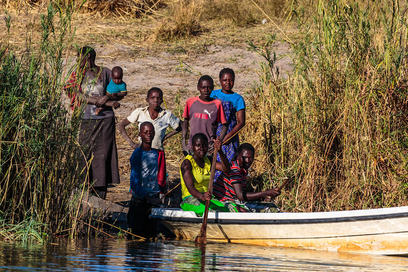 Okavango, Leben am Fluss