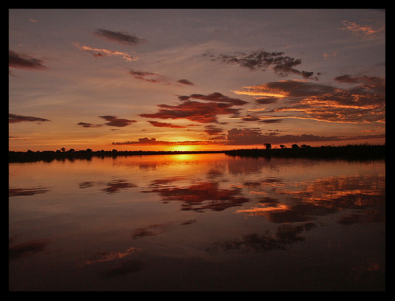 Okavango Sunset