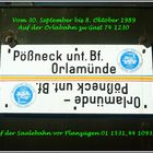 Oktober 1989 vor 25 Jahren fand auch unter anderen das Ereignis schlechthin statt