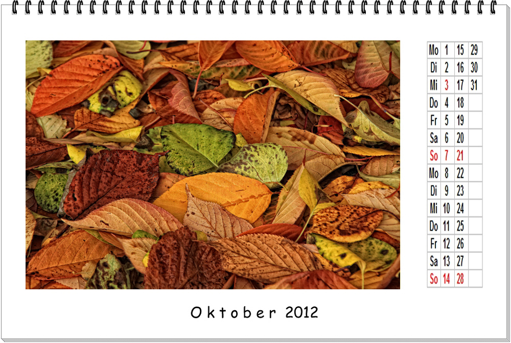 OKTOBER 2012