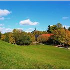 Oktober am Kurpark in Weißenstadt