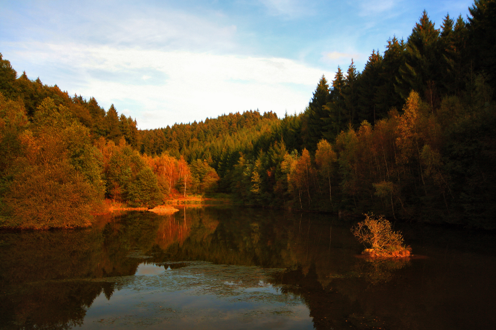 Oktober am See