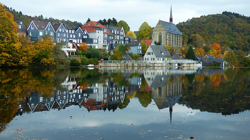 Oktober am Stausee