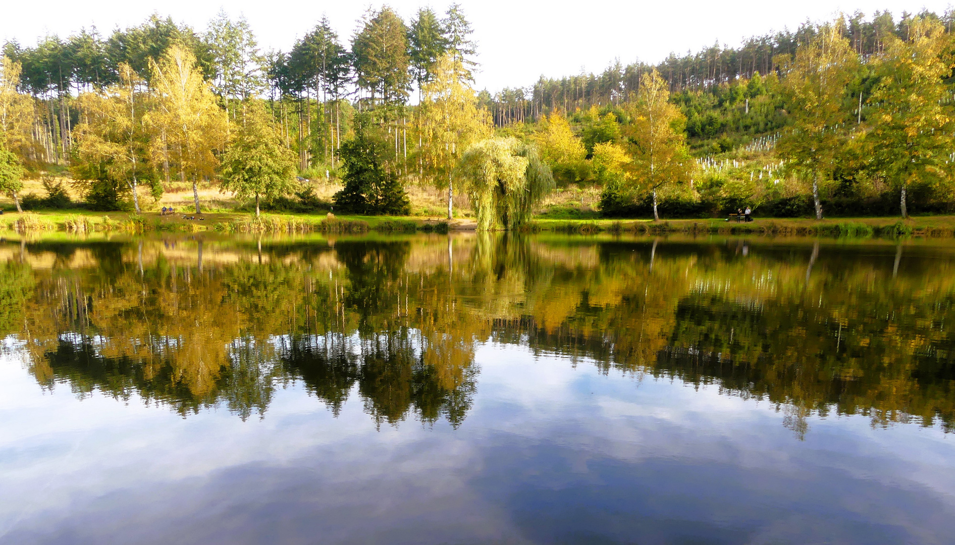 Oktober am Stausee