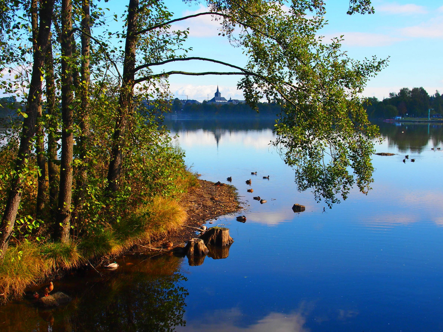 Oktober am Weißenstädter See