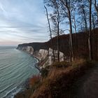 Oktober an den Kreidefelsen