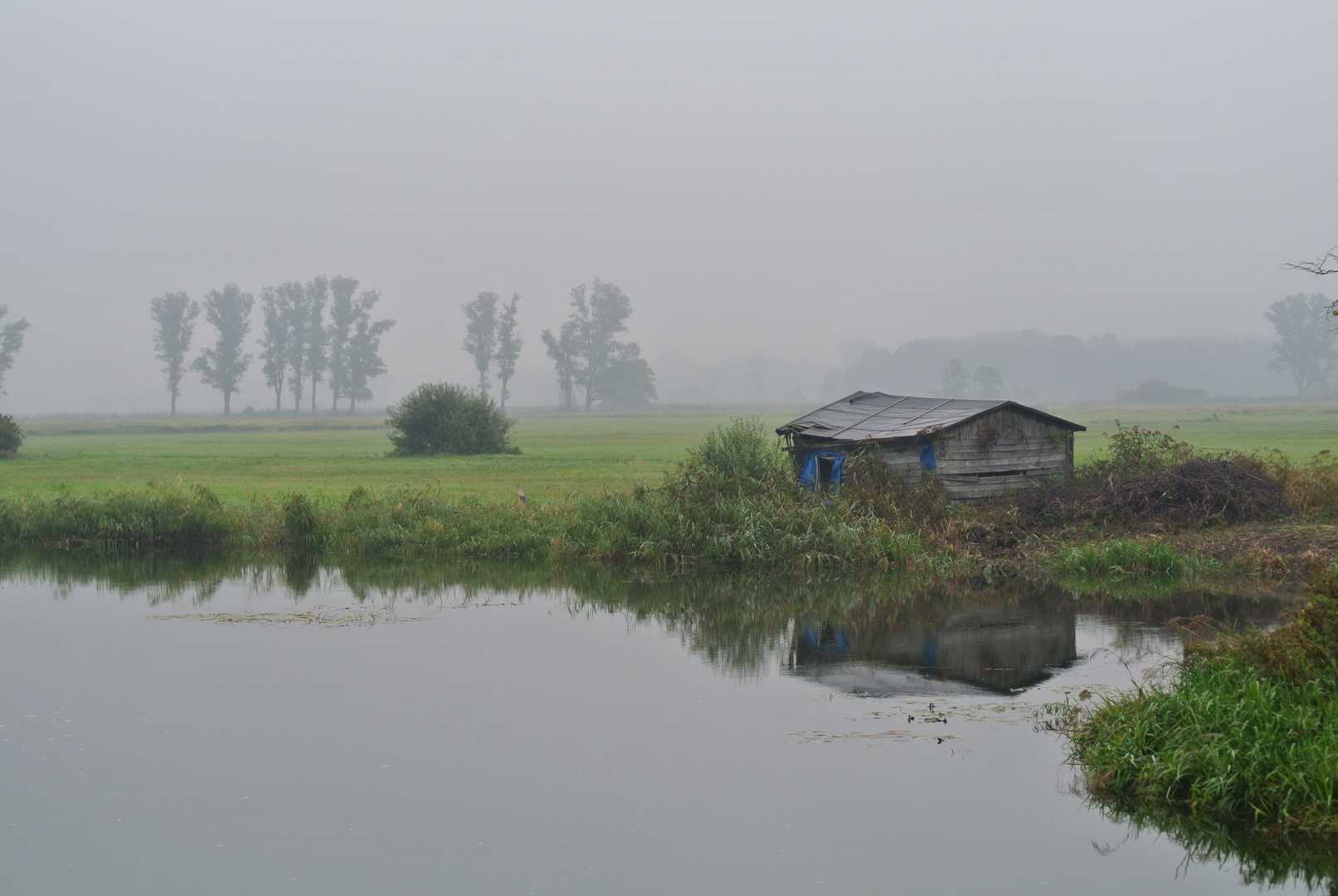 Oktober an der Warnow