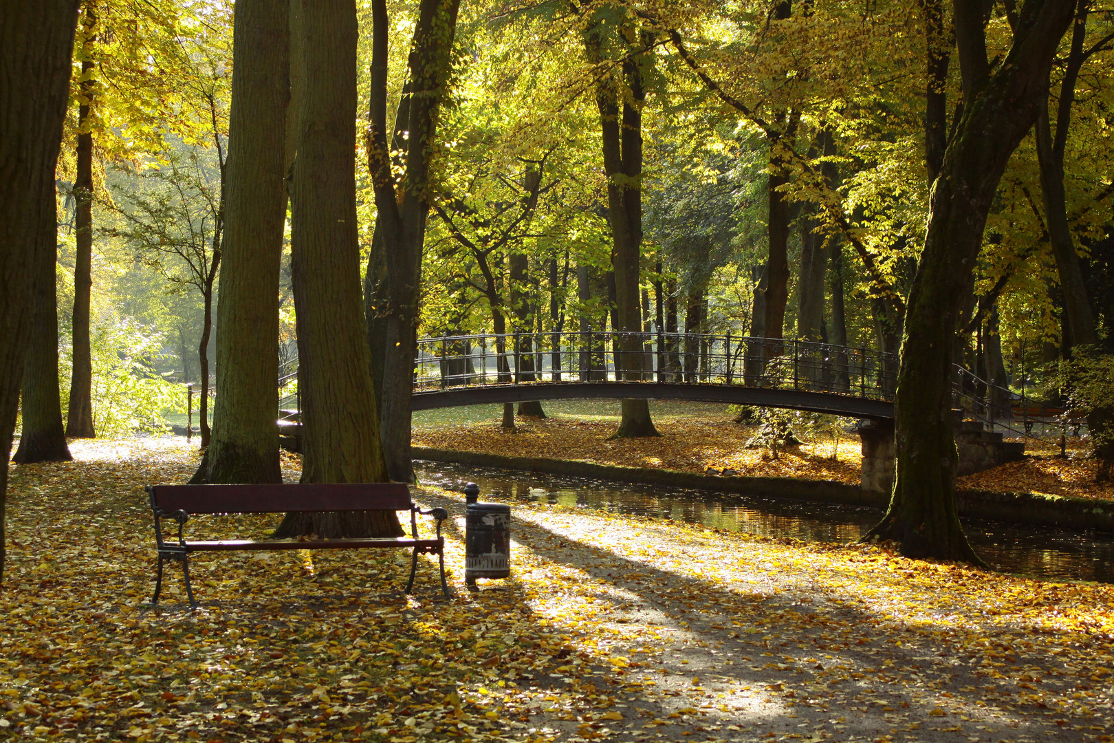 Oktober im Hofgarten Bayreuth