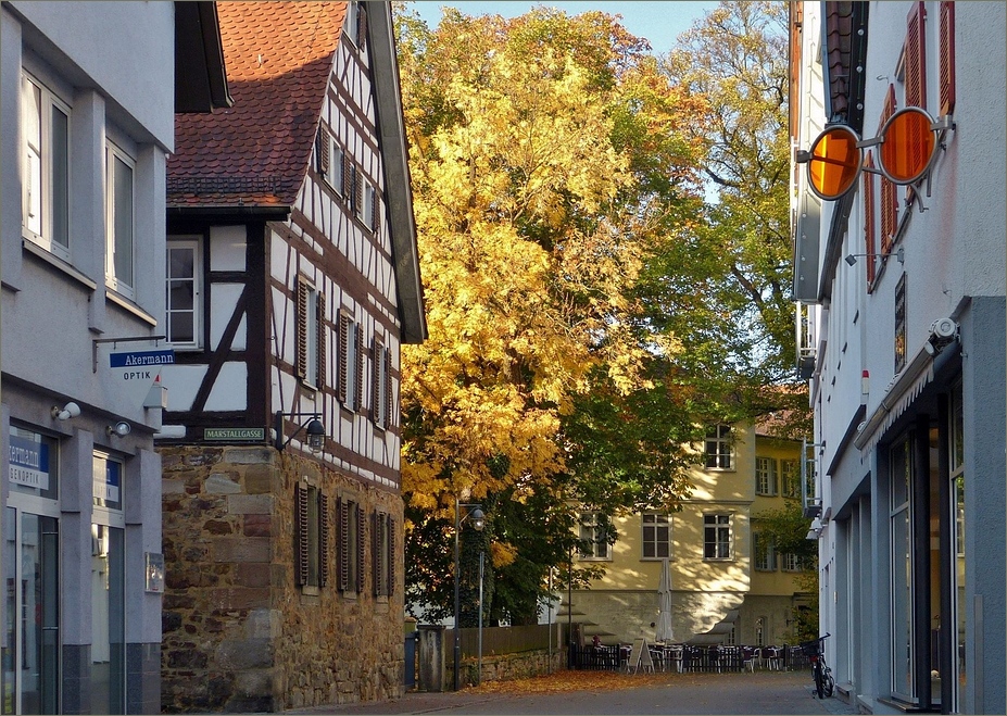 Oktober in meiner Stadt