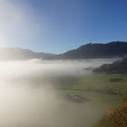 Oktober-Nebel am Morgen