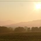 Oktober-Sonnenaufgang im Trifelslland