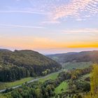 Oktober Sonnenuntergang