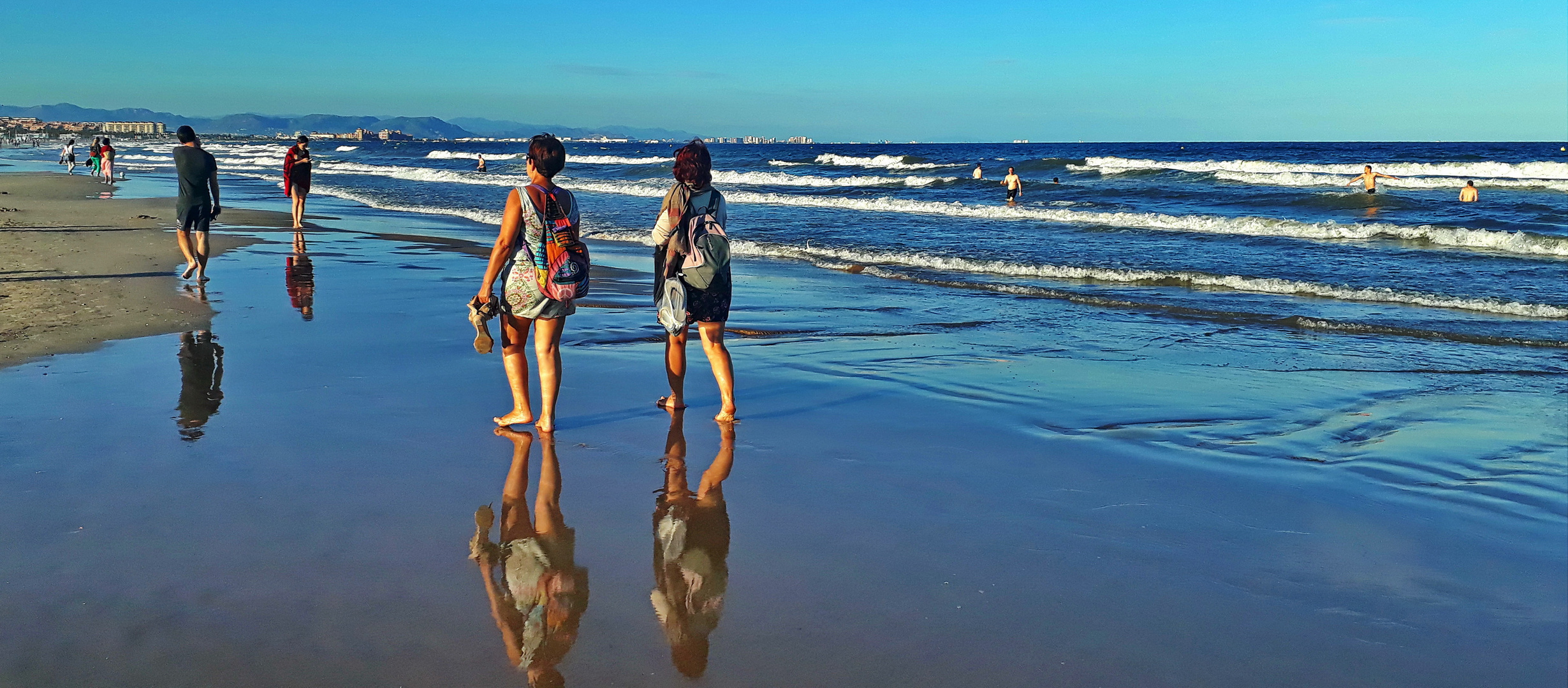 Oktober + Wochenende = Strand