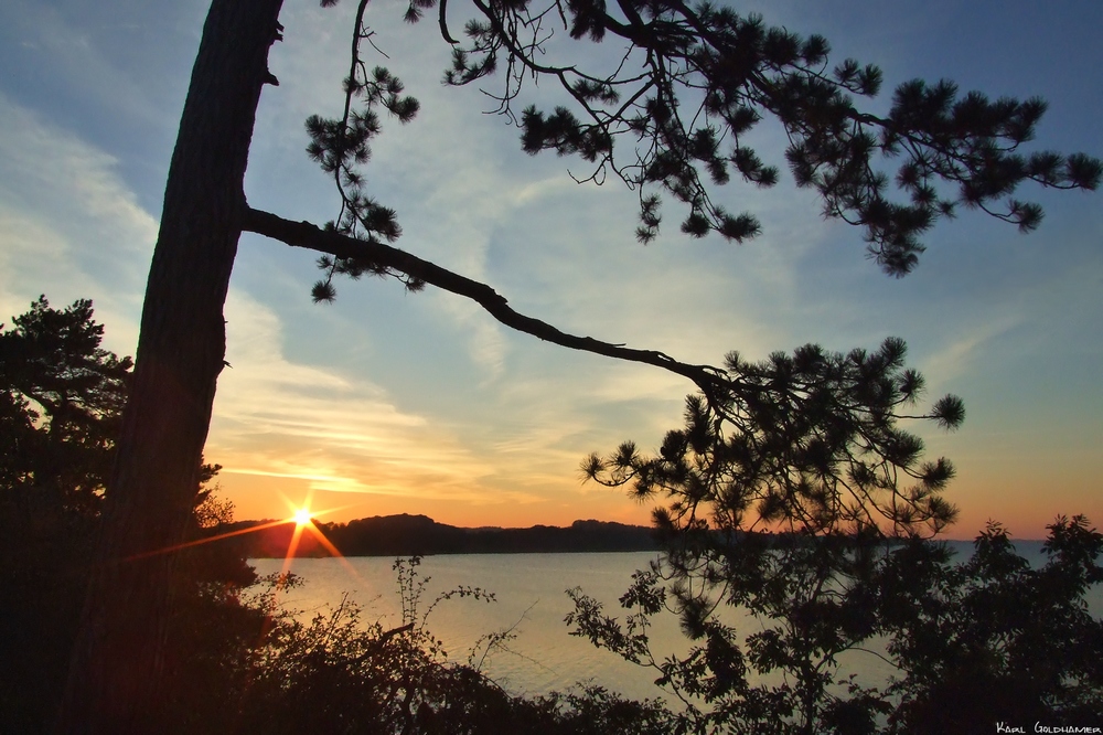 Oktoberabend am Selenter See