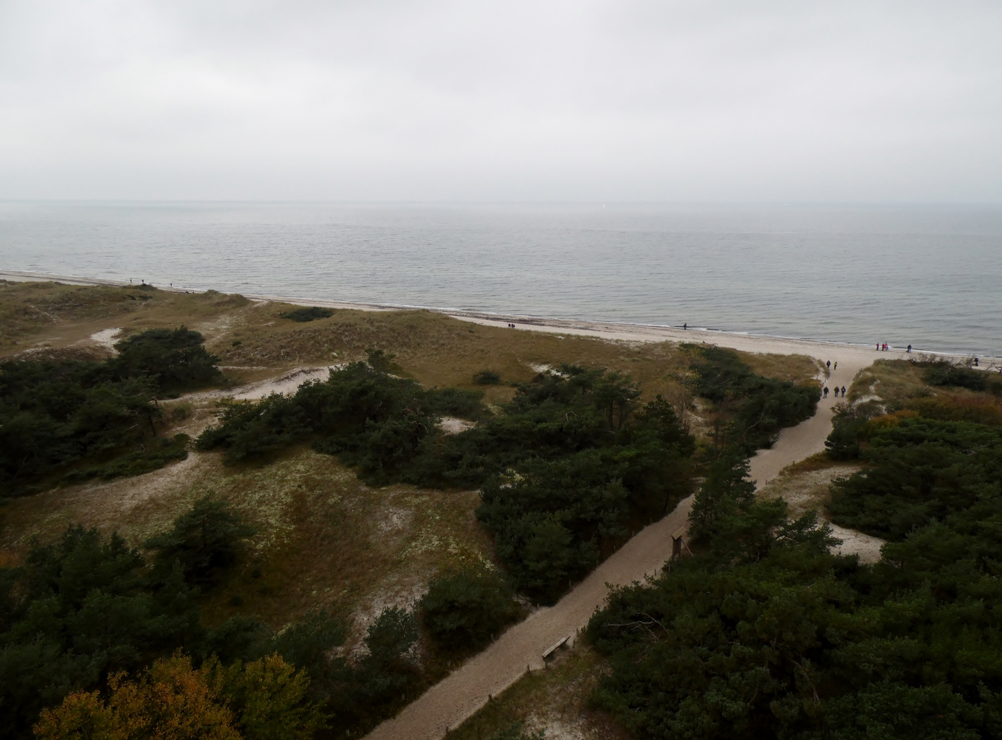 Oktoberblick vom Leuchtturm