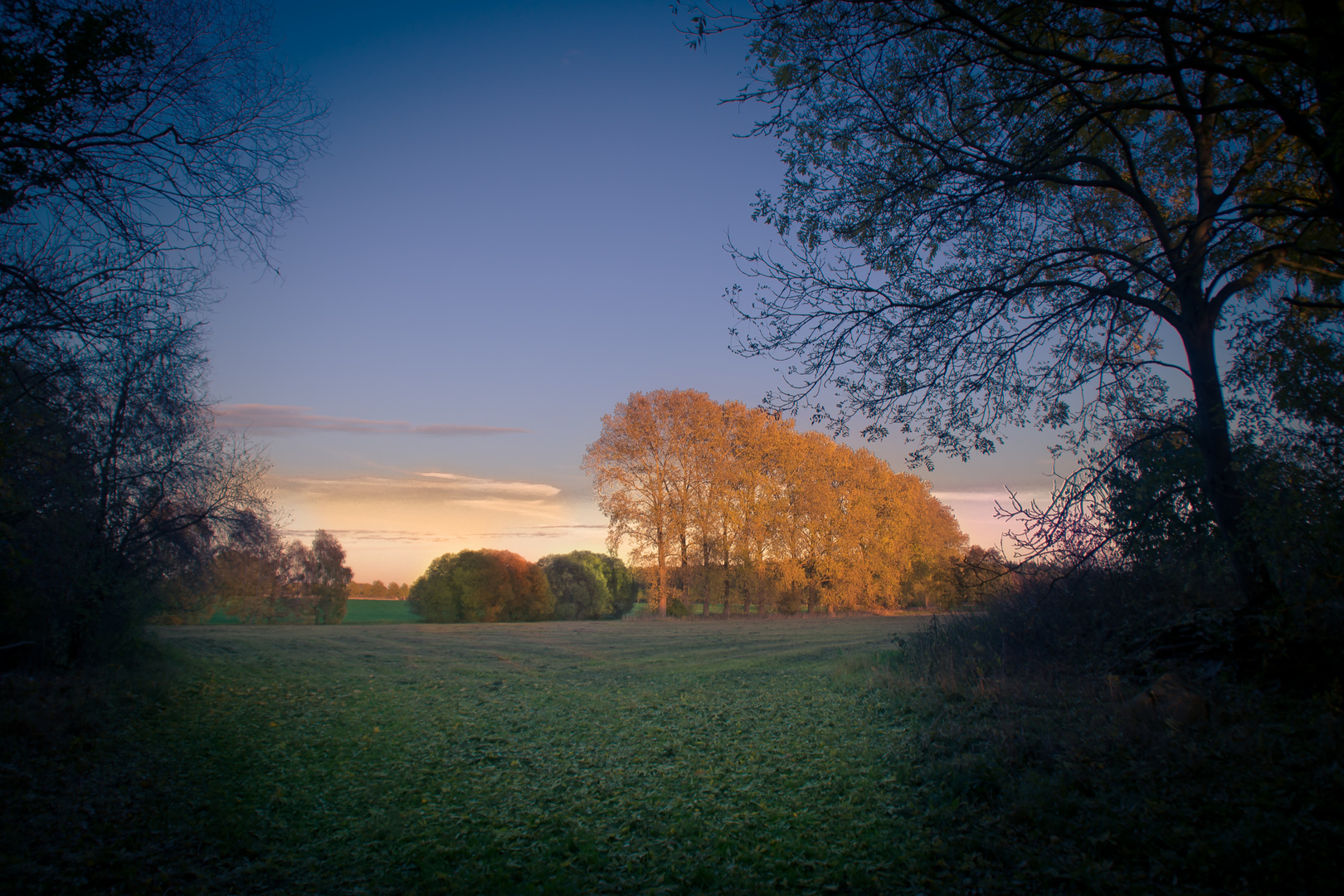 Oktoberblicke, Land Brandenburg, Prignitz, später Nachmittag