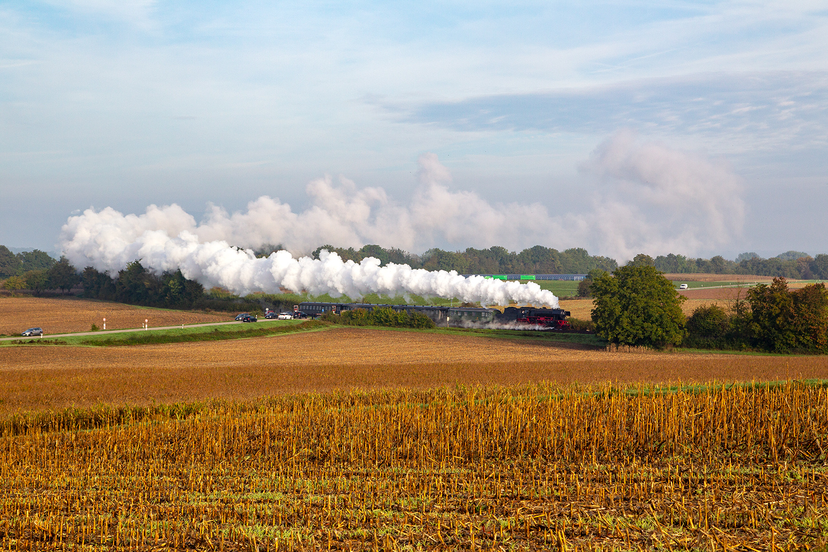 Oktoberdampf in der Pfalz 