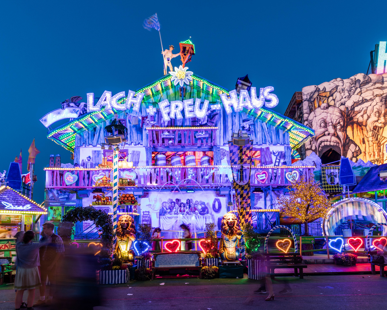 Oktoberfest 2015 Lach Freu Haus Foto Bild Reportage