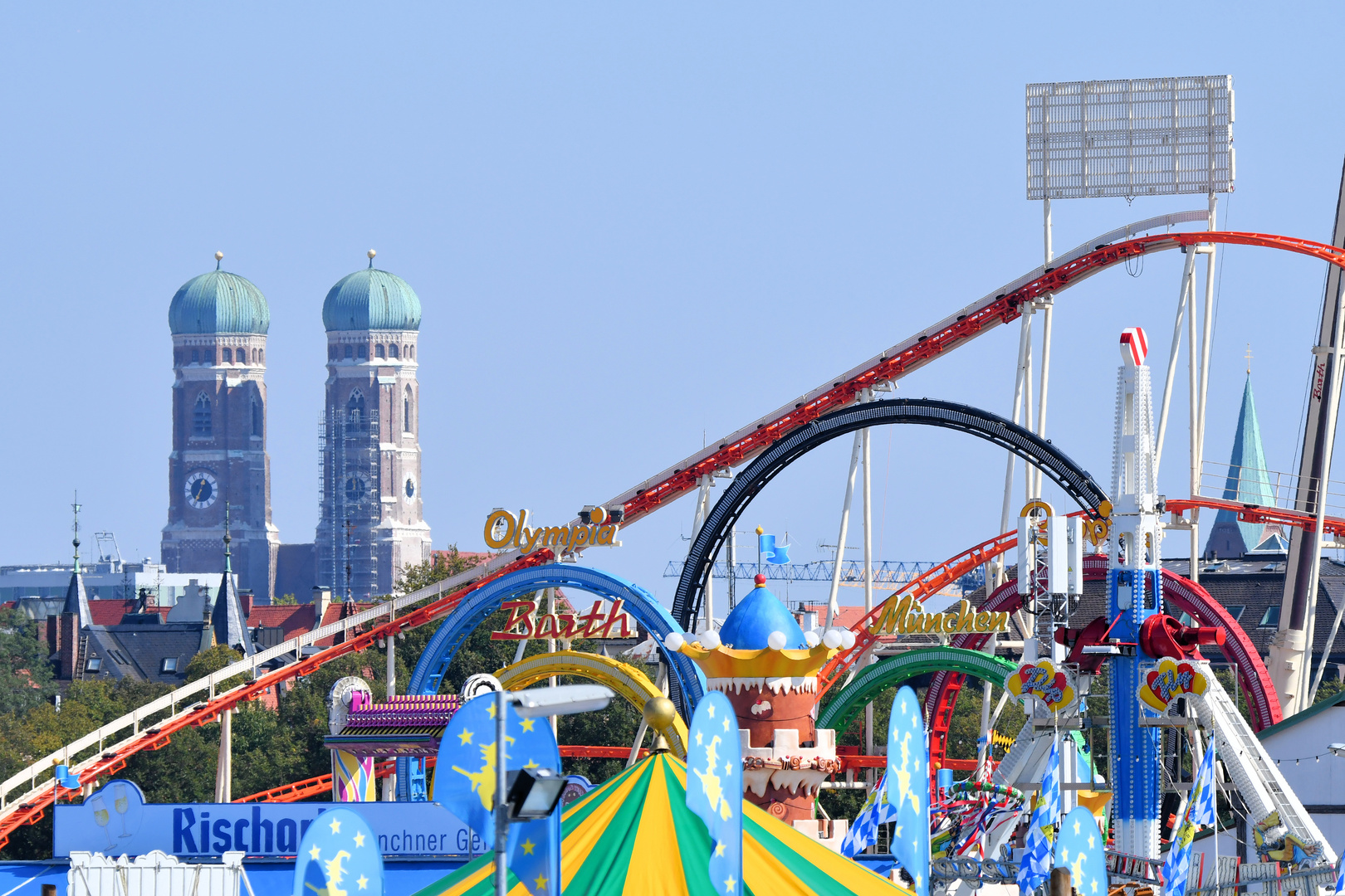 Oktoberfest 2018 eine Woche vor dem Start