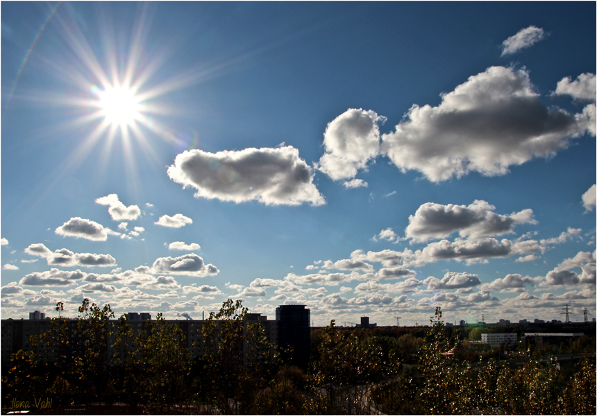 Oktoberhimmel