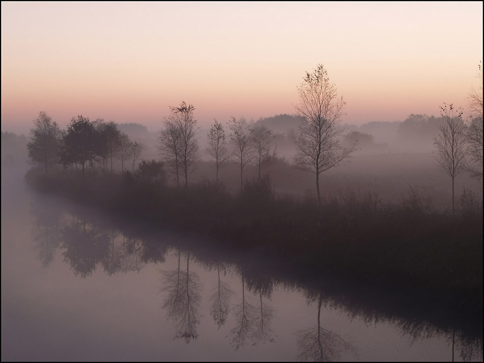 Oktobermorgen am ems-Jade-Kanal