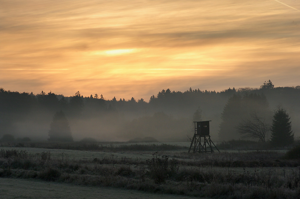 Oktobermorgen bei Dreifelden