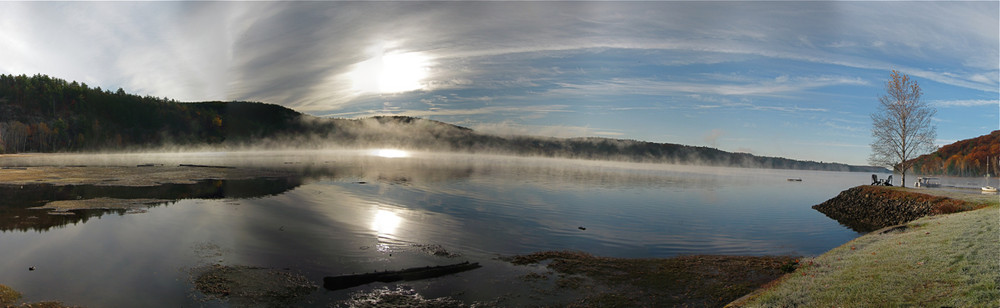 Oktobermorgen in Ontario von Brigitte Jodexnis 