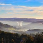 Oktobermorgen mit Ausblick