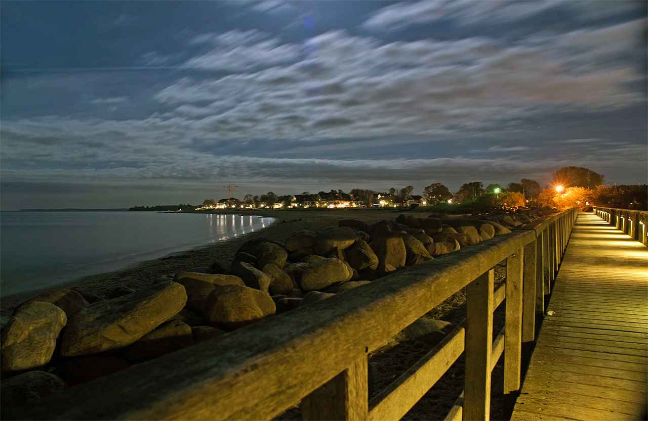 Oktobernacht in Niendorf / Ostsee