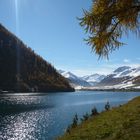 Oktoberschnee am Lago del Gallo, Livigno