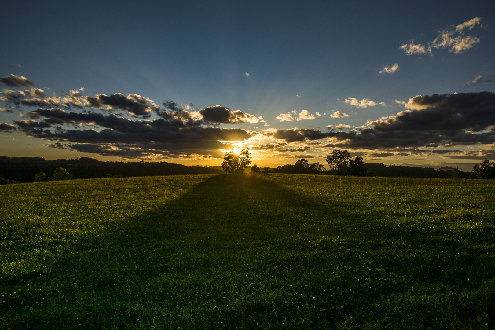 Oktobersonne