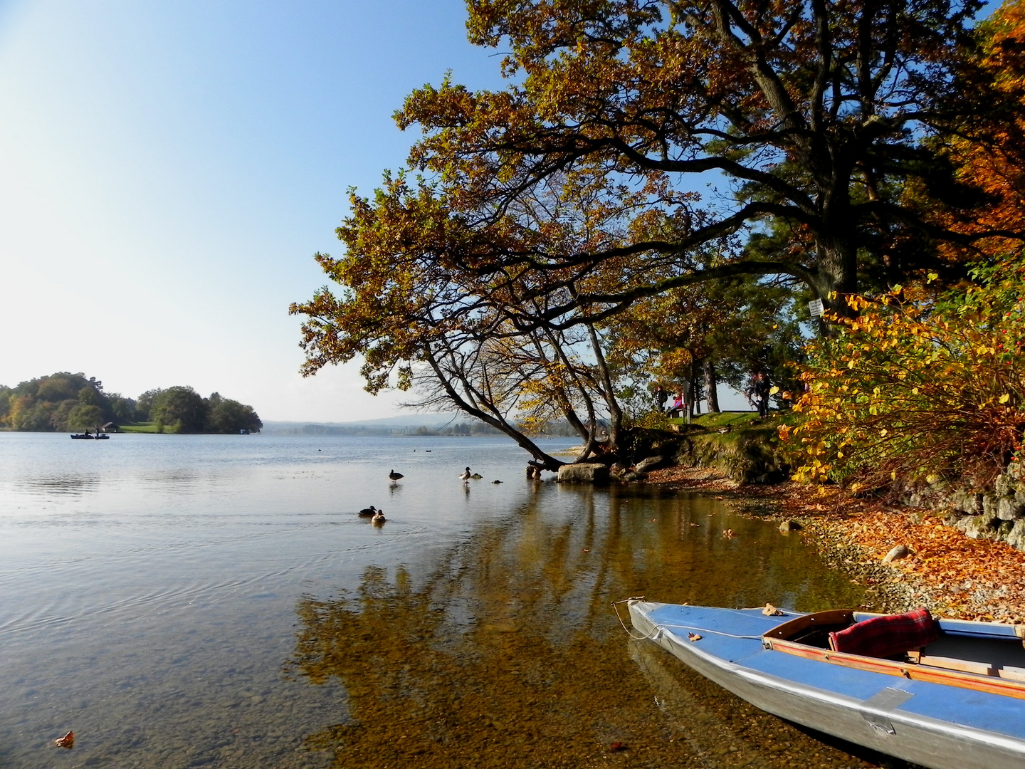 Oktobersonne am Staffelsee