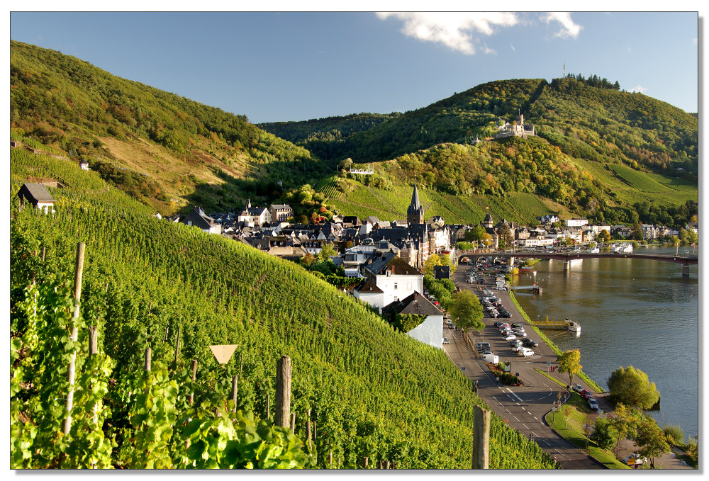 Oktobersonne auf Bernkastel