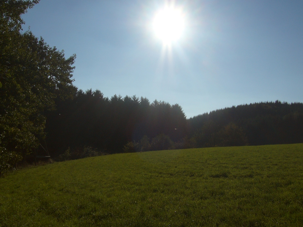 Oktobersonne