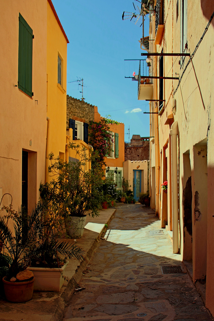 Oktobersonne in Collioure