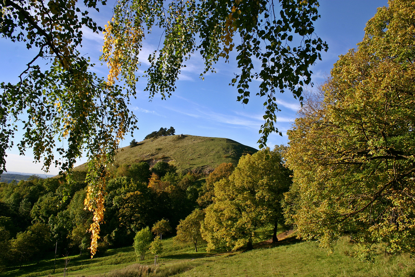 Oktobersonnenblick