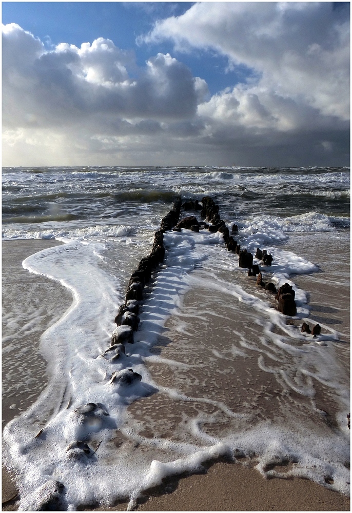 Oktoberstimmung II am Strand von Westerland/Sylt